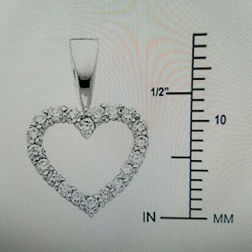 14k Solid White Gold 2pc Necklace View 2